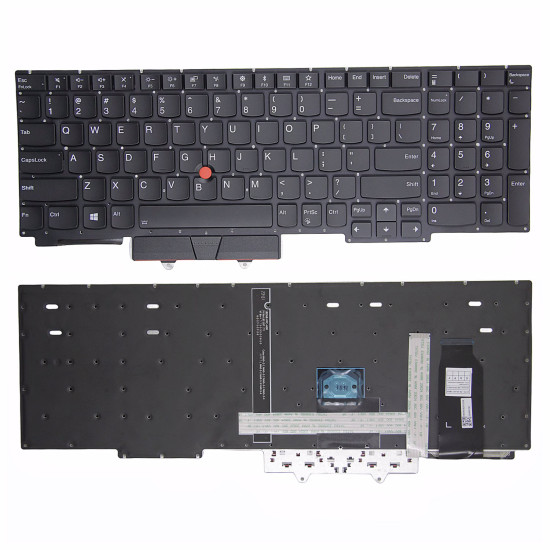 Lenovo Thinkpad E15 Gen 1 Gen 2 Gen 3 Gen 4 R15 backlit US keyboard original - main product image