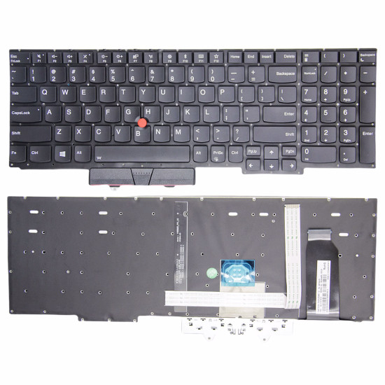 Lenovo Thinkpad E15 Gen 1 Gen 2 Gen 3 Gen 4 R15 with trackpoint backlit US keyboard high copy - main product image