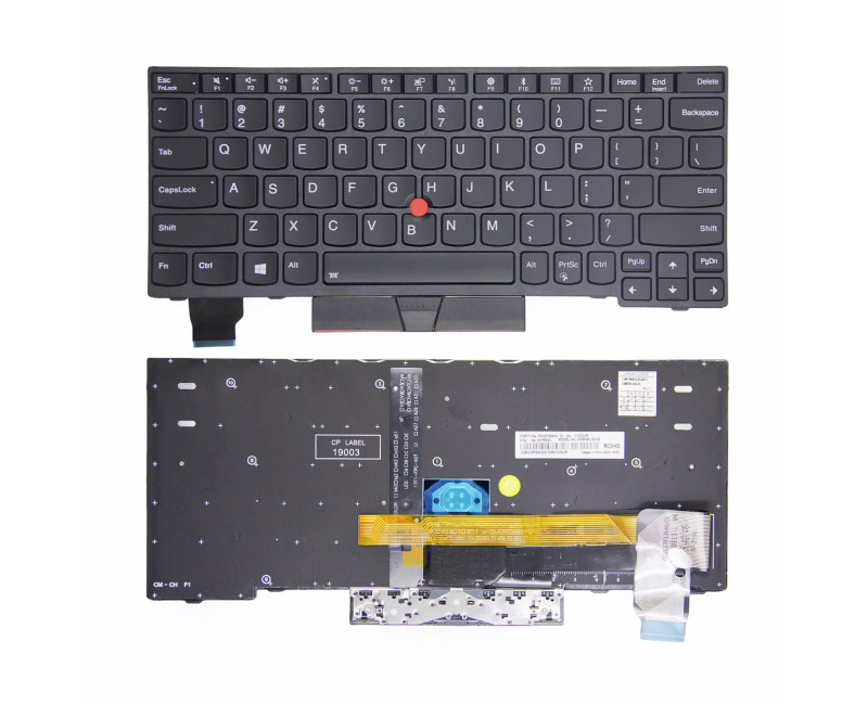 LENOVO Thinkpad X280 A285 X390 X395 / X13 Gen 1 / L13 Gen 1 Gen 2 / L13 Yoga Gen 1 black frame backlit US keyboard high copy