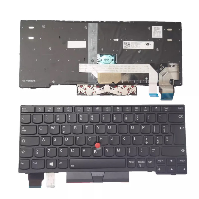 Lenovo Thinkpad X280 A285 X395 X390 backlit Italian IT keyboard - main product image