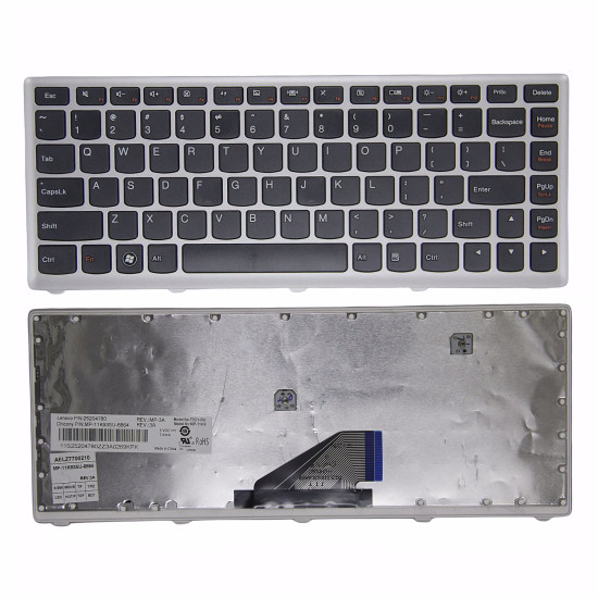 Lenovo U310 silver frame US keyboard original - main product image