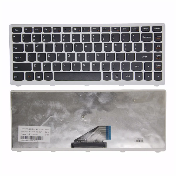 Lenovo U310 white frame US keyboard original - main product image