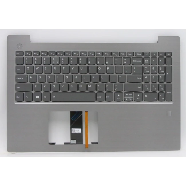 Lenovo V330-15IKB, 5CB0Q60202, gray backlit US keyboard palmrest - main product image