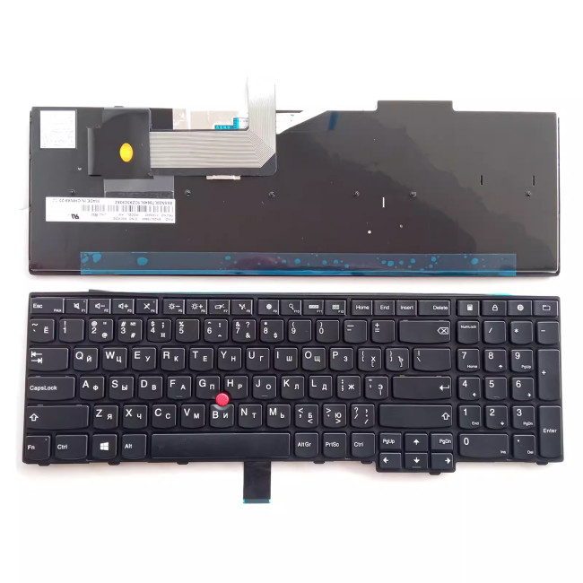 Lenovo W540 W541 W550 W550s trackpoint Russian RU keyboard - main product image