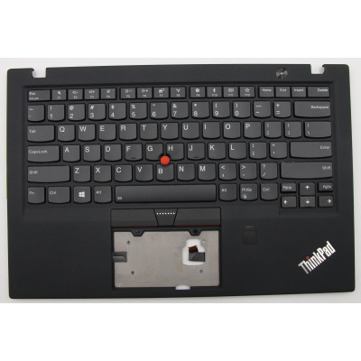 Lenovo thinkpad X1 Carbon 5th 2017, 01LX508, black backlit US keyboard palmrest