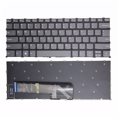 Lenovo XIAOXIN 14 IAH8 IRL8 ABR8 Slim 5 14 2023 gray F10 call US keyboard - main product image