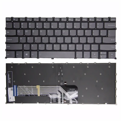 Lenovo XIAOXIN 14 IAH8 IRL8 ABR8 Slim 5 14 2023 gray backlit F10 lock US keyboard high copy