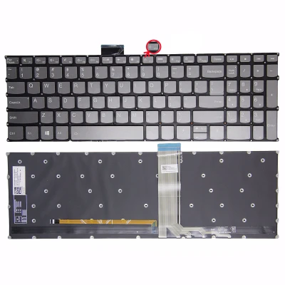 Lenovo XIAOXIN 16 IRL8 ABR8 IAH8 Slim 5 16 15P IMH gray F10 lock backlit US keyboard