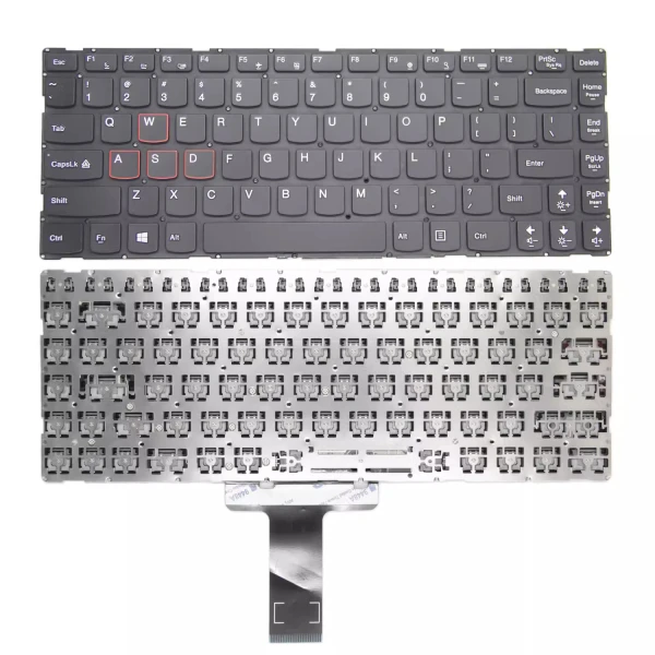 Lenovo Y40-70 Y40-80 Y41-70 Y40P Rescuer 14ISK Y700-14 red US keyboard - main product image