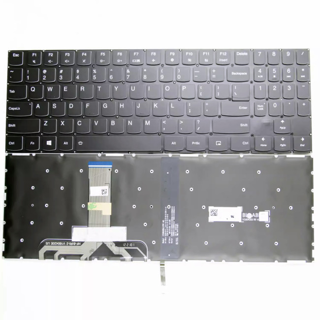 Lenovo Y530-15ICH Y540-15IRH Y540-17IRH Y730 Y7000 2018 2019 black Crystal keycap backlit original US keyboard - main product image