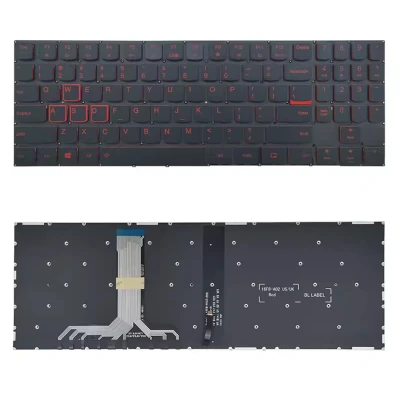 Lenovo Y530 Y730 black red backlit US keyboard