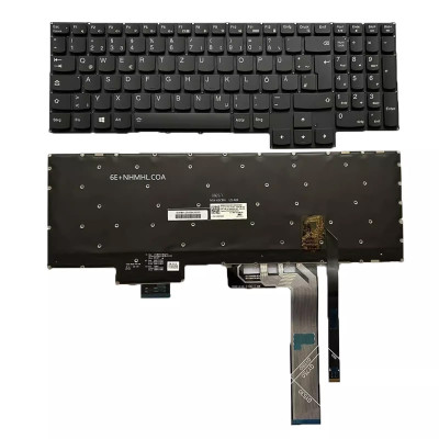 Lenovo Y7000 2020 R7000 Y7000P R7000P 2020 7 color backlit German DE keyboard
