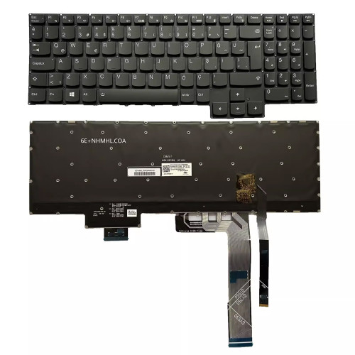 Lenovo Y7000 2020 R7000 Y7000P R7000P 2020 7 color backlit Turkish TR keyboard - main product image