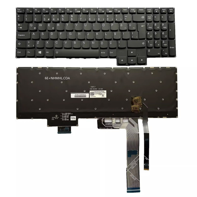 Lenovo Y7000 2020 R7000 Y7000P R7000P 2020 7 color backlit Turkish TR keyboard - main product image