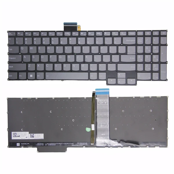 Lenovo yoga 16S Pro16 IAH7 ACH IHU ARP8 2021 2022 backlit US keyboard - main product image