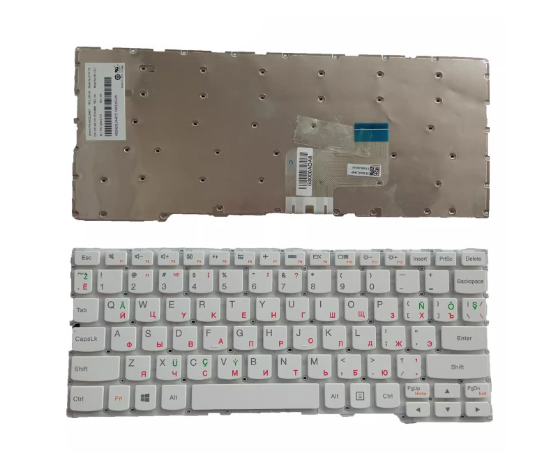 LENOVO YOGA 3 11 100-11 300-11 700-11 710-11 FLEX3 1120 white Russian RU keyboard