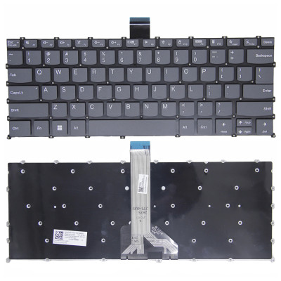 Lenovo yoga Slim 6 14IAP8 14IRP8 14APU8 14IRH8, gray US keyboard
