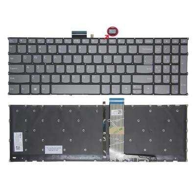 Lenovo yoga Slim 7-15ITL05, yoga Slim 7-15IIL05, yoga Slim 7-15ITL5, yoga Slim 7-15imh05, gray F10 LOCK backlit US keyboard original