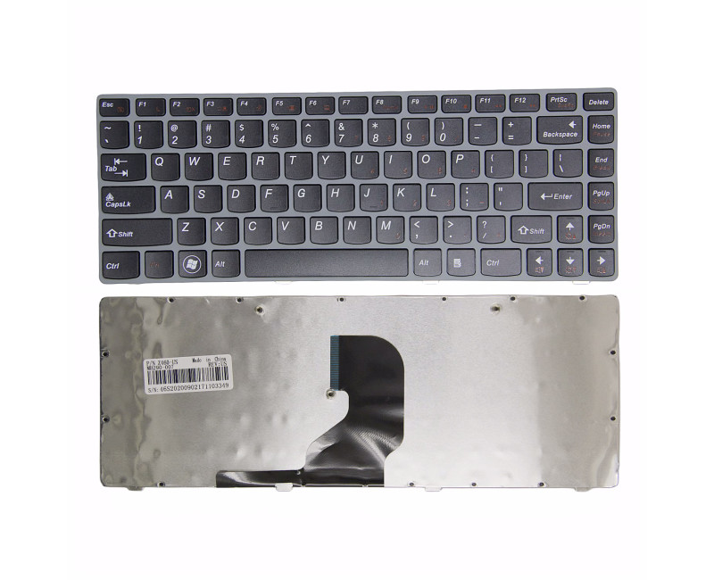 Lenovo Z460 Z465 gray frame US keyboard OEM - additional view 
