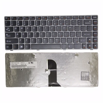 Lenovo Z460 Z465 gray frame US keyboard original