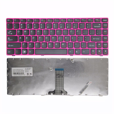 Lenovo Z470 Z370 Z375 Z370A Z470A Z475A red frame US keyboard original