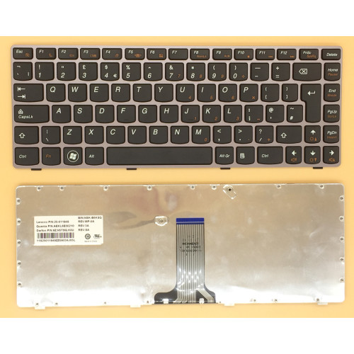 Lenovo Z470 Z475 Z375 Z370 Z370A Z470A Z475A UK keyboard - main product image