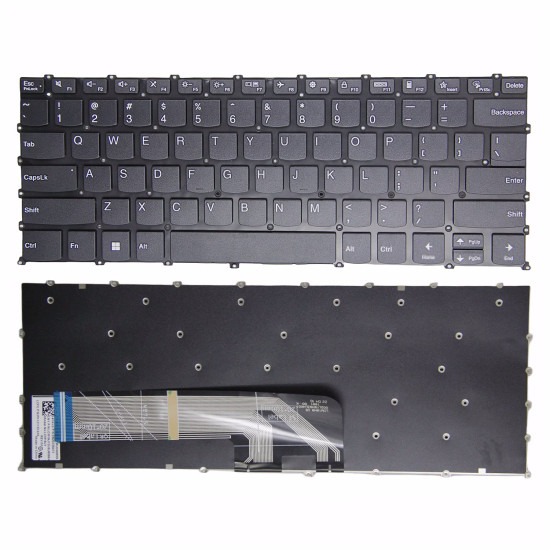 Lenovo IdeaPad Slim 5 14AHP9 14IMH9 14IRU9, F10 lock black US keyboard - main product image