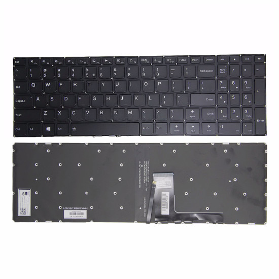 Lenovo ideapad V110-15AST V110-15IAP V110-15IKB V110-15ISK fast-forward backlit US keyboard original - main product image