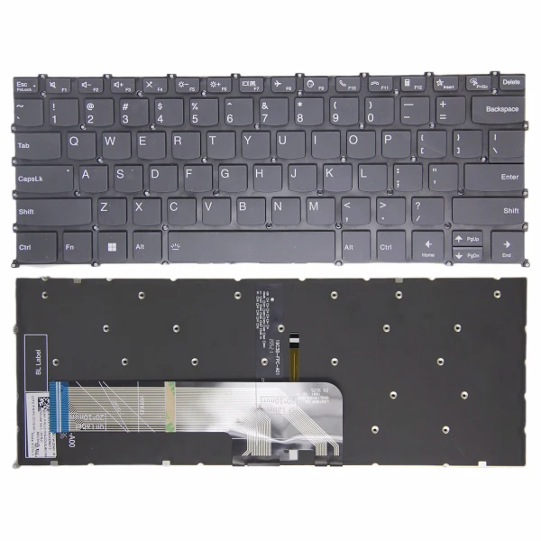 Lenovo IdeaPad 3-14ADA6 3-14ALC6 3-14ITL6 F10 call black backlit US keyboard - main product image
