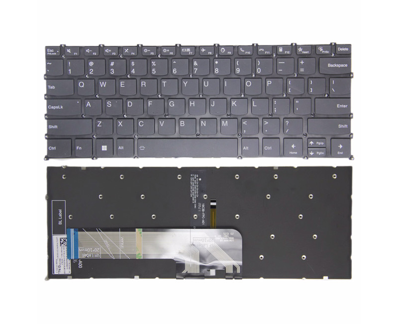 Lenovo IdeaPad 3-14ADA6 3-14ALC6 3-14ITL6 F10 call black backlit US keyboard - additional view 