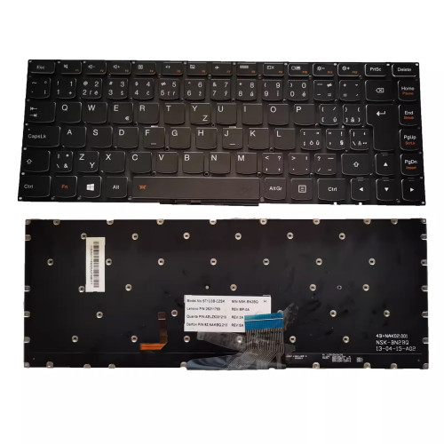 Lenovo ideapad U430 U430P U330 U330P backlit Czech CZ keyboard - main product image