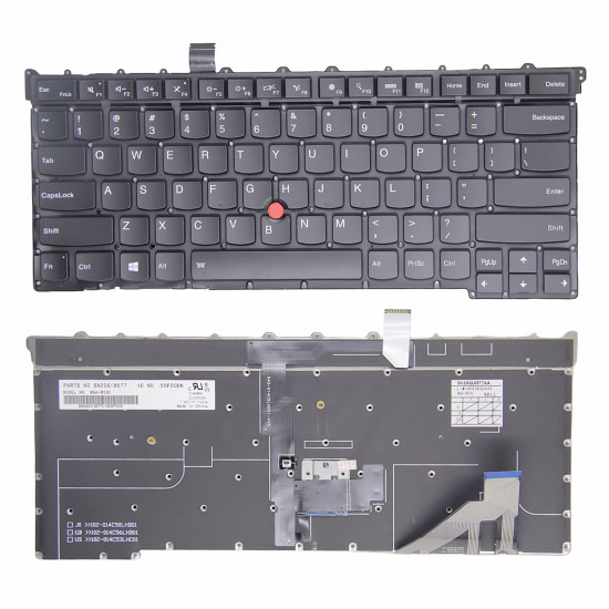 Lenovo thinkpad X1 Carbon 3th Gen 2015 backlit US keyboard high copy - main product image