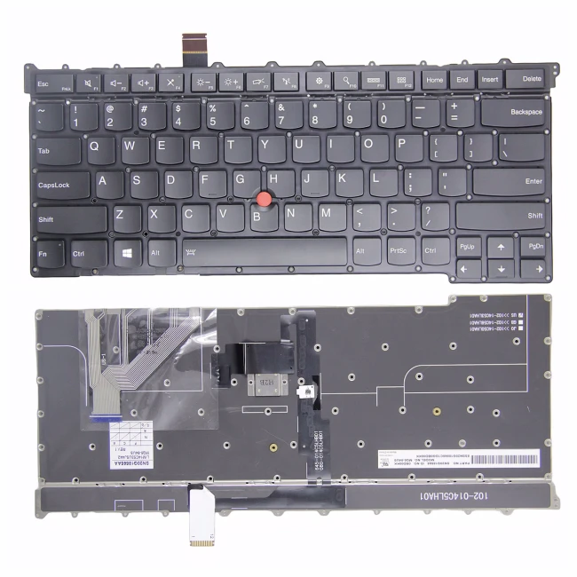 Lenovo thinkpad X1 Carbon 3th Gen 2015 backlit US keyboard original - main product image