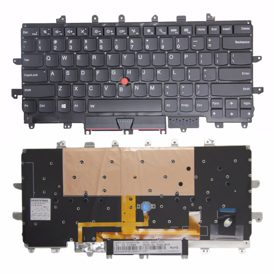 Lenovo thinkpad X1 Carbon 4th Gen 2016 backlit US keyboard high copy - main product image