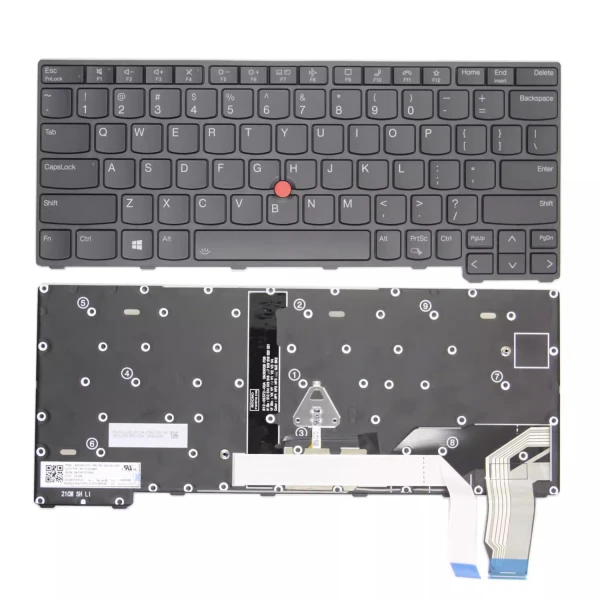 Lenovo thinkpad X13 Gen 2, S2 Gen 7 backlit US keyboard original - main product image