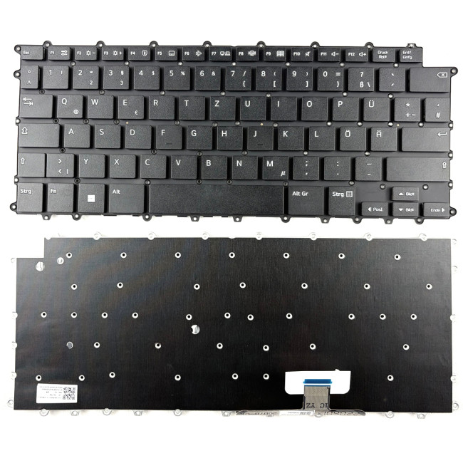 LG 14U70Q, 14U70Q-G, 14U70Q-N, German DE keyboard black - main product image