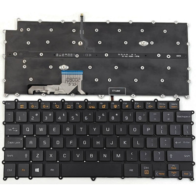 LG Gram 13Z980, 13ZD980, 13Z990, 14Z980, 14ZD980, 14Z990, 14Z90N, 14ZD90N, 14T90N, black backlit US keyboard