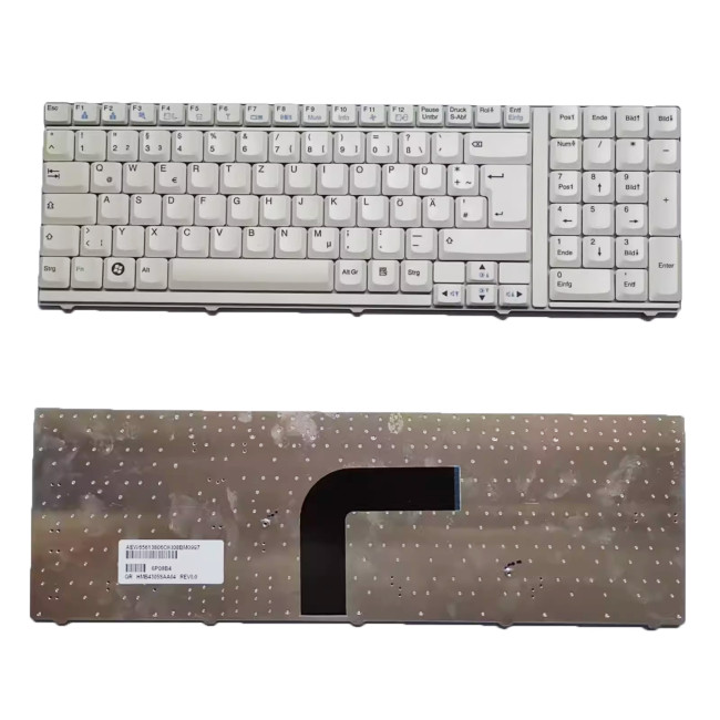 LG R710 LGR70 white German DE keyboard - main product image