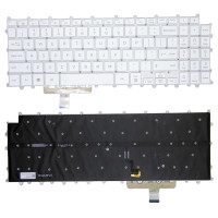 LG gram 15Z90P, 15Z95P, 16Z90P, 16Z90PF, 16Z95P, white backlit US keyboard
