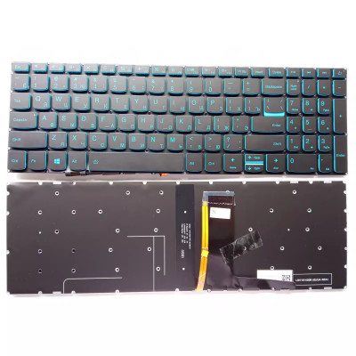 Lenovo 340c-15 S145-15IWL S145-15AST S145-15API blue power backlit Russian RU keyboard