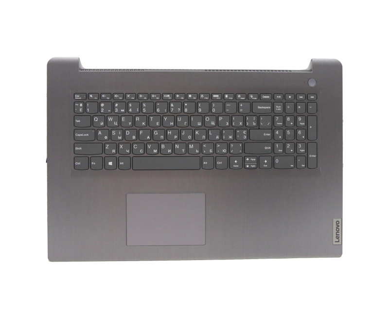 Lenovo 5CB1B97583 silver Russian RU keyboard palmrest
