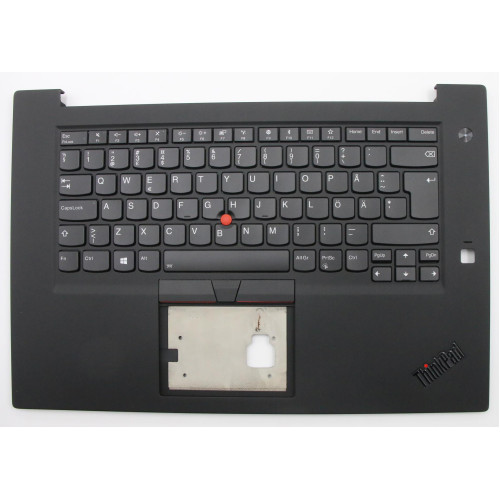 Lenovo Extreme P1 X1 1st 01YU793 black backlit Swedish SD keyboard palmrest - main product image