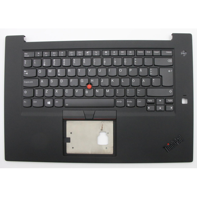 Lenovo Extreme P1 X1 1st 01YU793 black backlit Swedish SD keyboard palmrest - main product image