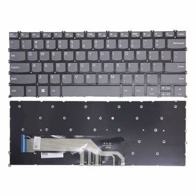 Lenovo Flex 7 14IAU7 14IRU8 F10 lock gray US keyboard