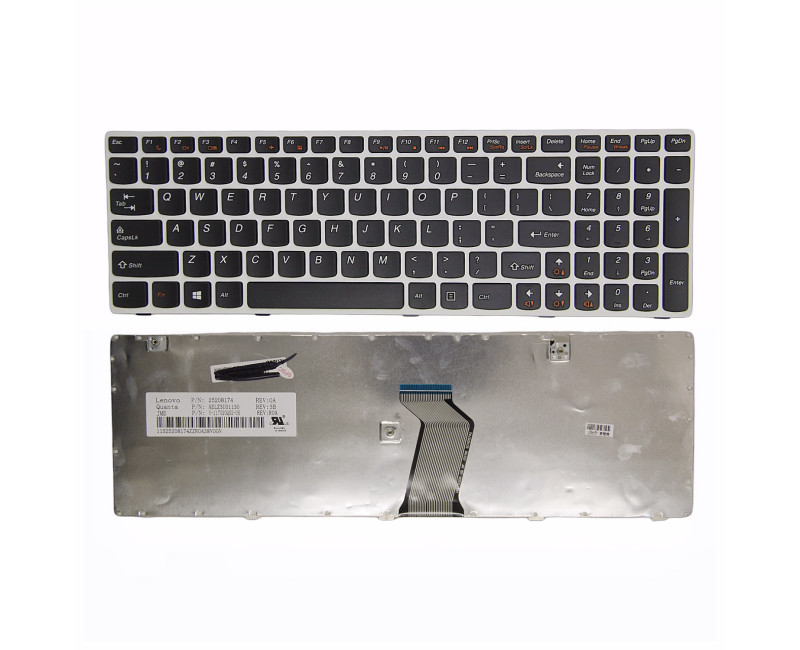 Lenovo G580 G590 Z580 Z585 G585 G780 white frame US keyboard original - additional view 