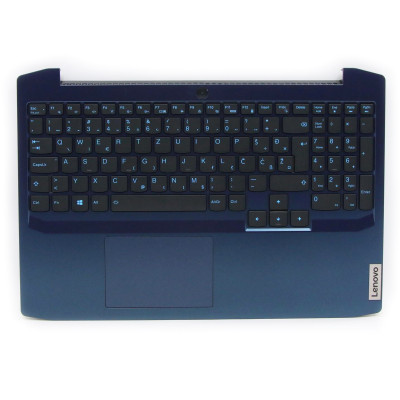 Lenovo Gaming 3-15ARH05 5CB0Z37649 Blue backlit Slovenian SA keyboard palmrest