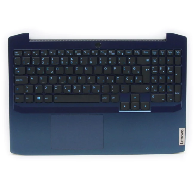 Lenovo Gaming 3-15ARH05 5CB0Z37649 Blue backlit Slovenian SA keyboard palmrest - main product image