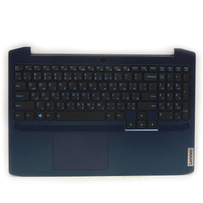 Lenovo Gaming 3-15ARH05 5CB0Z37662 Blue backlit Arabic AR keyboard palmrest