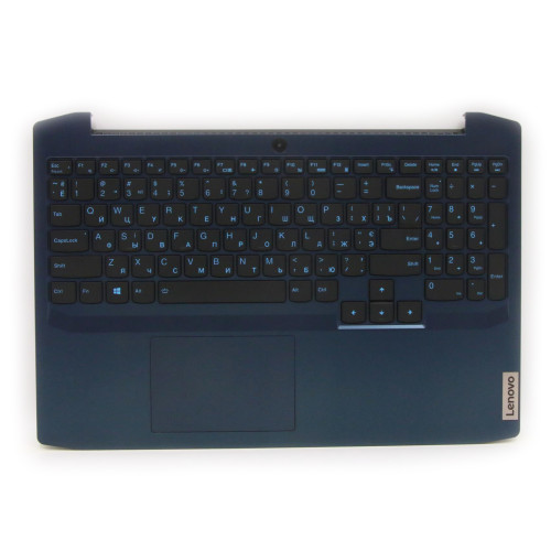 Lenovo Gaming 3-15ARH05 blue backlit Russian RU keyboard palmrest - main product image