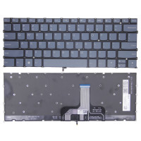 Lenovo IdeaPad 1 14ALC7 14AMN7 14IAU7 14IGL7, blue backlit US keyboard